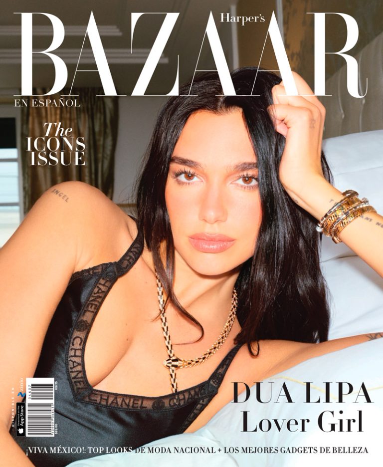 Portada Harpers Bazaar Dua Lipa